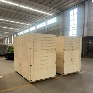 Wooden box for mini skid steer
